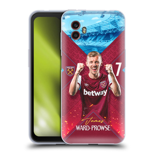 West Ham United FC 2023/24 First Team James Ward-Prowse Soft Gel Case for Samsung Galaxy Xcover6 Pro/Pro2