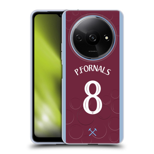 West Ham United FC 2023/24 Players Home Kit Pablo Fornals Soft Gel Case for Xiaomi Redmi A3