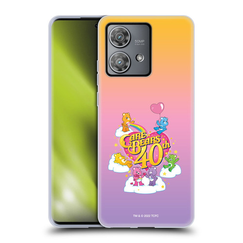Care Bears 40th Anniversary Celebrate Soft Gel Case for Motorola Edge 40 Neo 5G