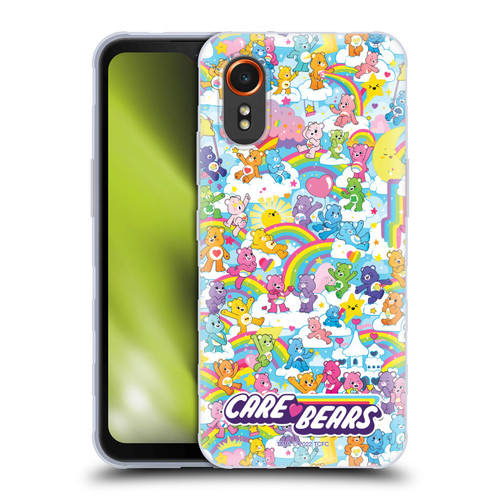 Care Bears 40th Anniversary Rainbow Soft Gel Case for Samsung Galaxy Xcover7 5G