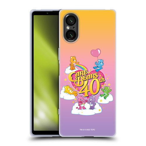 Care Bears 40th Anniversary Celebrate Soft Gel Case for Sony Xperia 5 V 5G