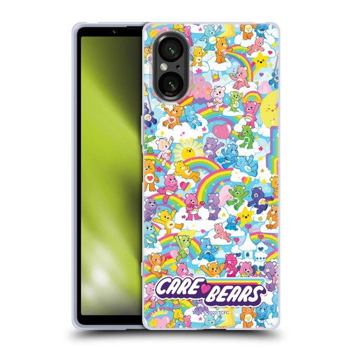 Care Bears 40th Anniversary Rainbow Soft Gel Case for Sony Xperia 5 V 5G