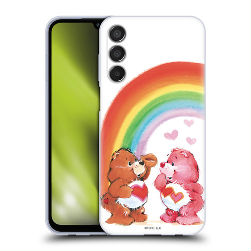 Care Bears Classic Rainbow Soft Gel Case for Samsung Galaxy M15/F15 5G