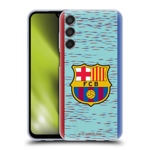 FC Barcelona 2023/24 Crest Kit Third Soft Gel Case for Samsung Galaxy M15/F15 5G