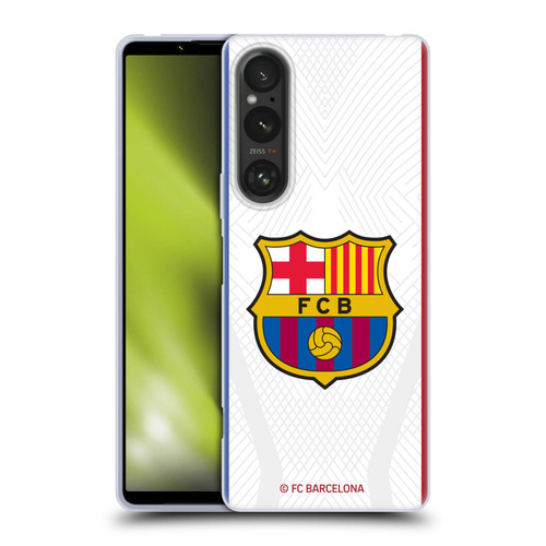 FC Barcelona 2023/24 Crest Kit Away Soft Gel Case for Sony Xperia 1 V 5G