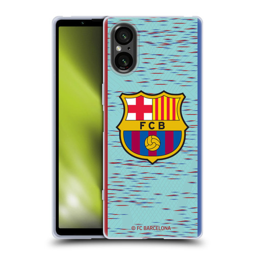 FC Barcelona 2023/24 Crest Kit Third Soft Gel Case for Sony Xperia 5 V 5G