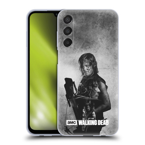 AMC The Walking Dead Double Exposure Daryl Soft Gel Case for Samsung Galaxy M15/F15 5G