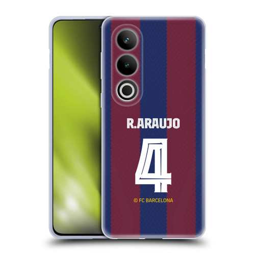 FC Barcelona 2023/24 Players Home Kit Ronald Araújo Soft Gel Case for OPPO OnePlus Ace 3V 5G