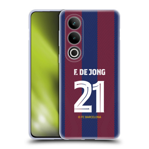 FC Barcelona 2023/24 Players Home Kit Frenkie de Jong Soft Gel Case for OPPO OnePlus Ace 3V 5G