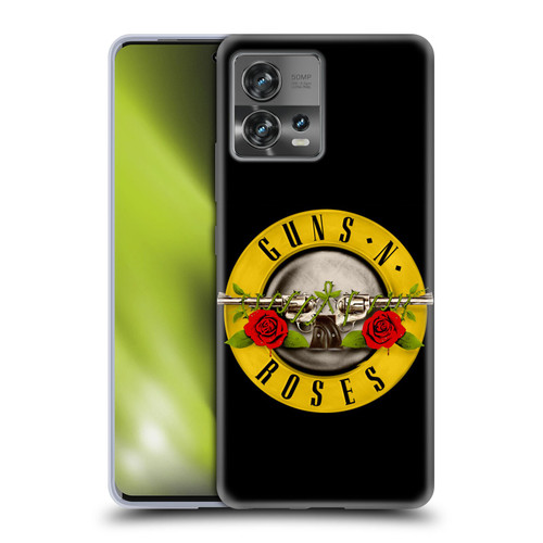 Guns N' Roses Key Art Bullet Logo Soft Gel Case for Motorola Moto Edge 30 Fusion