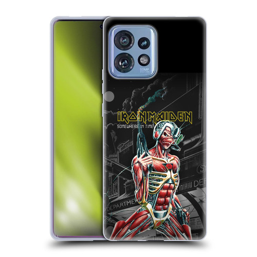 Iron Maiden Album Covers Somewhere Soft Gel Case for Motorola Moto Edge 40 Pro