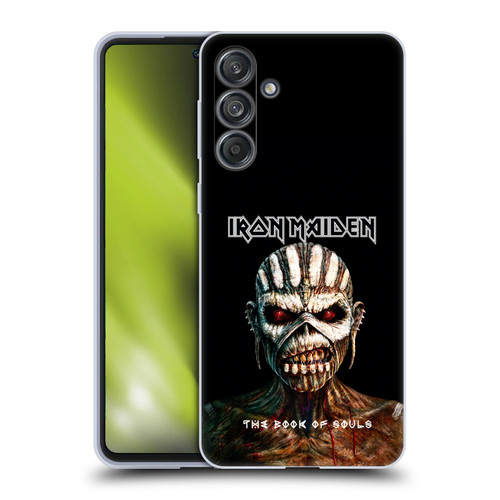 Iron Maiden Album Covers The Book Of Souls Soft Gel Case for Samsung Galaxy M55 5G