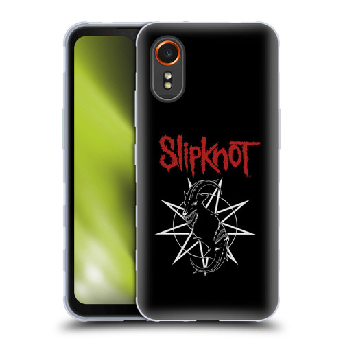 Slipknot Key Art Goat Logo Soft Gel Case for Samsung Galaxy Xcover7 5G
