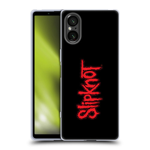 Slipknot Key Art Text Soft Gel Case for Sony Xperia 5 V 5G