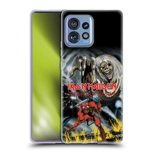 Iron Maiden Graphics The Number Of The Beast Soft Gel Case for Motorola Moto Edge 40 Pro