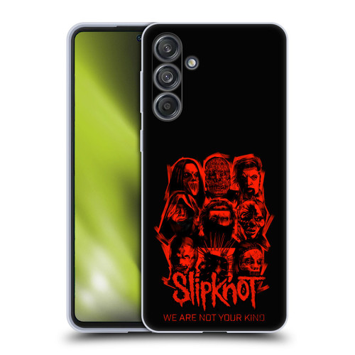 Slipknot We Are Not Your Kind Red Patch Soft Gel Case for Samsung Galaxy M55 5G