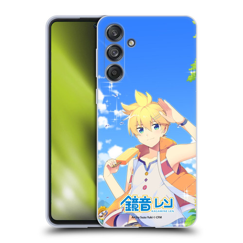 Hatsune Miku Characters Kagamine Len Soft Gel Case for Samsung Galaxy M55 5G