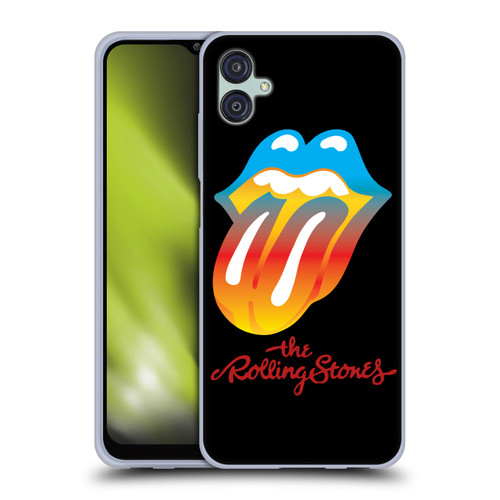 The Rolling Stones Graphics Rainbow Tongue Soft Gel Case for Samsung Galaxy M04 5G / A04e
