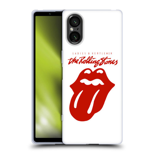 The Rolling Stones Graphics Ladies and Gentlemen Movie Soft Gel Case for Sony Xperia 5 V 5G