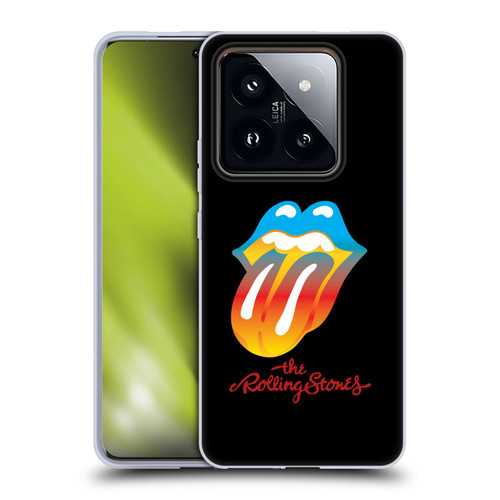 The Rolling Stones Graphics Rainbow Tongue Soft Gel Case for Xiaomi 14 Pro