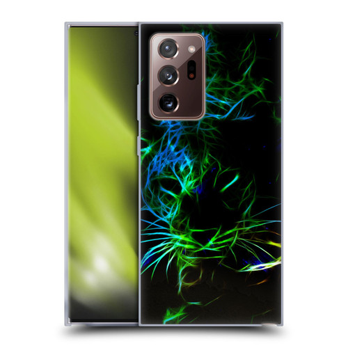 Simone Gatterwe Animals Neon Leopard Soft Gel Case for Samsung Galaxy Note20 Ultra / 5G