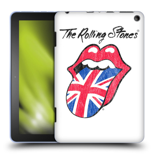 The Rolling Stones Key Art UK Tongue Soft Gel Case for Amazon Fire HD 8/Fire HD 8 Plus 2020