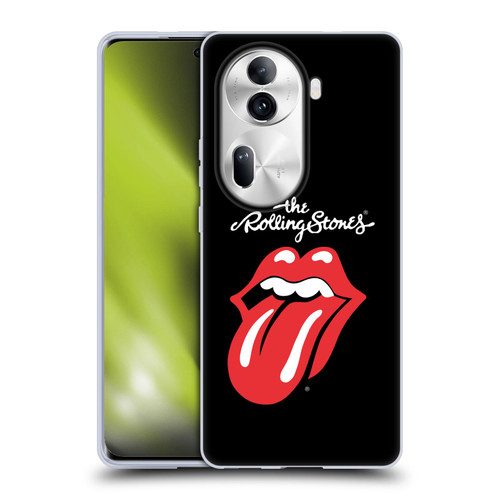 The Rolling Stones Key Art Tongue Classic Soft Gel Case for OPPO Reno11 Pro