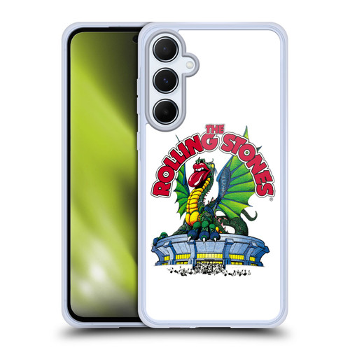 The Rolling Stones Key Art Dragon Soft Gel Case for Samsung Galaxy A55 5G