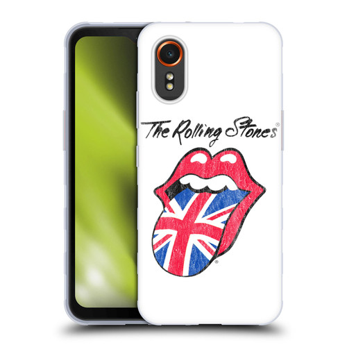 The Rolling Stones Key Art UK Tongue Soft Gel Case for Samsung Galaxy Xcover7 5G