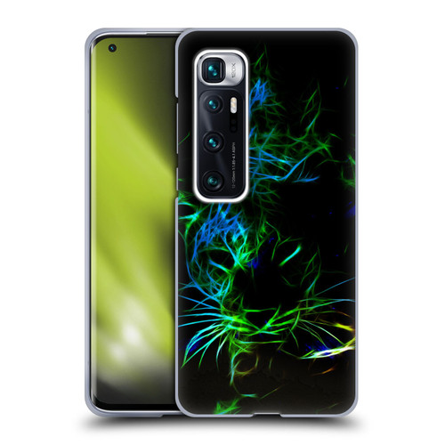Simone Gatterwe Animals Neon Leopard Soft Gel Case for Xiaomi Mi 10 Ultra 5G