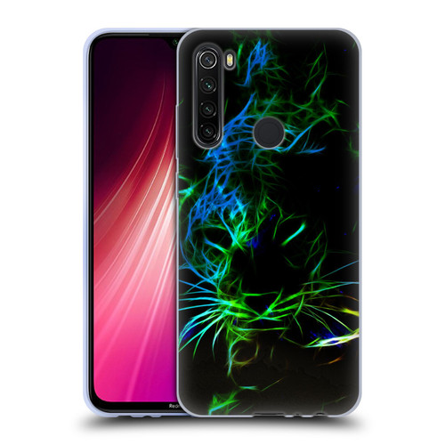 Simone Gatterwe Animals Neon Leopard Soft Gel Case for Xiaomi Redmi Note 8T