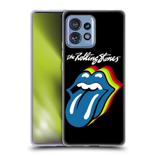The Rolling Stones Licks Collection Pop Art 2 Soft Gel Case for Motorola Moto Edge 40 Pro