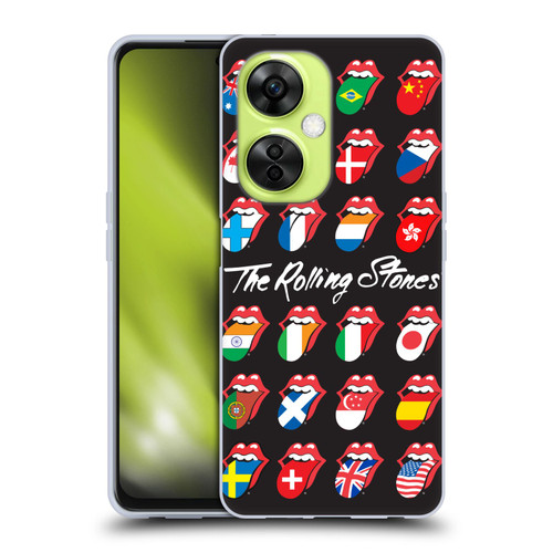 The Rolling Stones Licks Collection Flag Poster Soft Gel Case for OnePlus Nord CE 3 Lite 5G