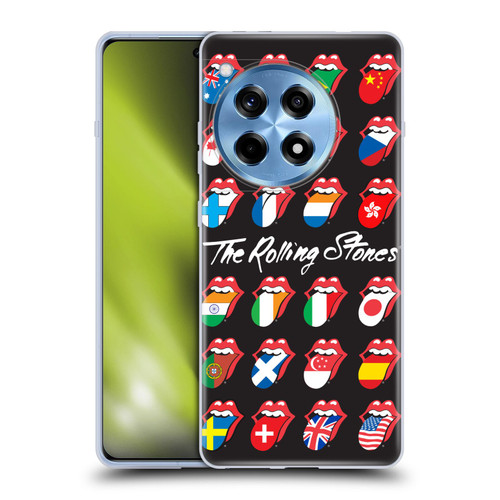 The Rolling Stones Licks Collection Flag Poster Soft Gel Case for OnePlus 12R