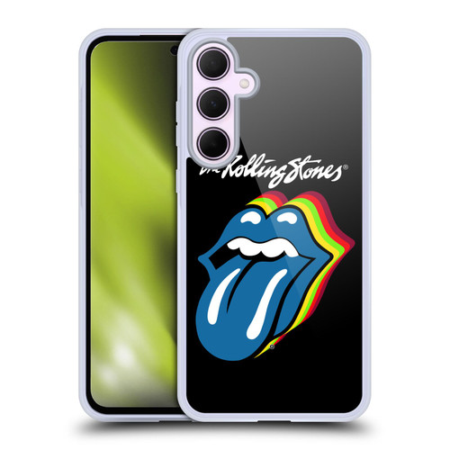 The Rolling Stones Licks Collection Pop Art 2 Soft Gel Case for Samsung Galaxy A35 5G