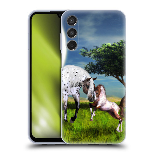 Simone Gatterwe Horses Love Forever Soft Gel Case for Samsung Galaxy M15/F15 5G