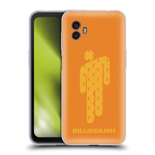 Billie Eilish Key Art Blohsh Orange Soft Gel Case for Samsung Galaxy Xcover6 Pro/Pro2