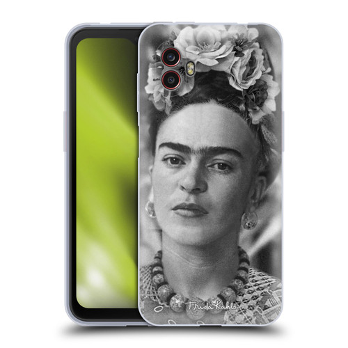 Frida Kahlo Portraits And Quotes Floral Headdress Soft Gel Case for Samsung Galaxy Xcover6 Pro/Pro2
