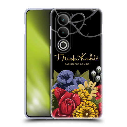 Frida Kahlo Red Florals Efflorescence Soft Gel Case for OPPO OnePlus Ace 3V 5G