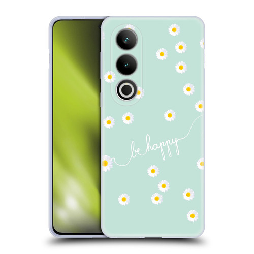 Monika Strigel Happy Daisy Mint Soft Gel Case for OPPO OnePlus Ace 3V 5G