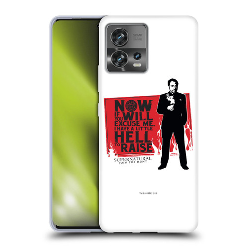 Supernatural Graphic Sam, Dean & Castiel Soft Gel Case for Motorola Moto Edge 30 Fusion