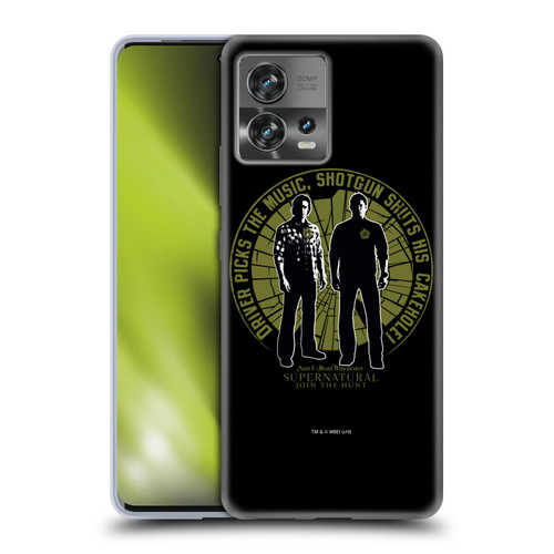 Supernatural Graphic Sam & Dean Soft Gel Case for Motorola Moto Edge 30 Fusion