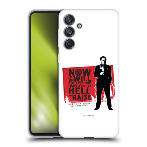 Supernatural Graphic Sam, Dean & Castiel Soft Gel Case for Samsung Galaxy M55 5G