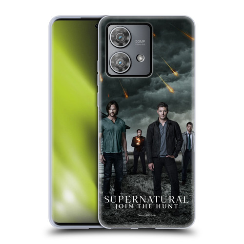 Supernatural Key Art Season 12 Group Soft Gel Case for Motorola Edge 40 Neo 5G
