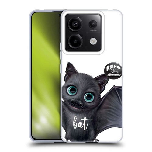 Animal Club International Faces Bat Soft Gel Case for Xiaomi Redmi Note 13 Pro 5G