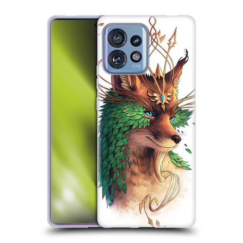 Jonas "JoJoesArt" Jödicke Wildlife Fox Coloured Soft Gel Case for Motorola Moto Edge 40 Pro