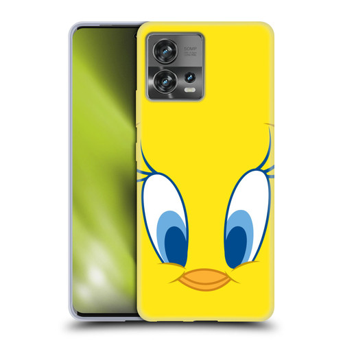 Looney Tunes Full Face Tweety Soft Gel Case for Motorola Moto Edge 30 Fusion