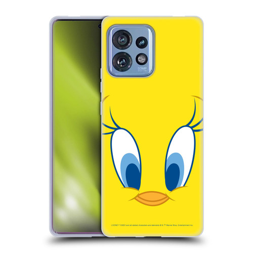 Looney Tunes Full Face Tweety Soft Gel Case for Motorola Moto Edge 40 Pro