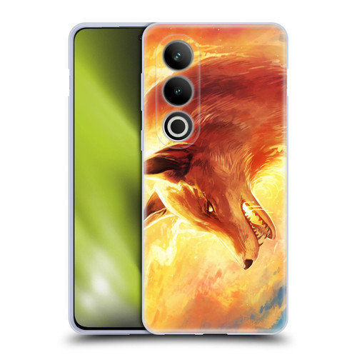 Jonas "JoJoesArt" Jödicke Wildlife Fire Fox Soft Gel Case for OPPO OnePlus Ace 3V 5G
