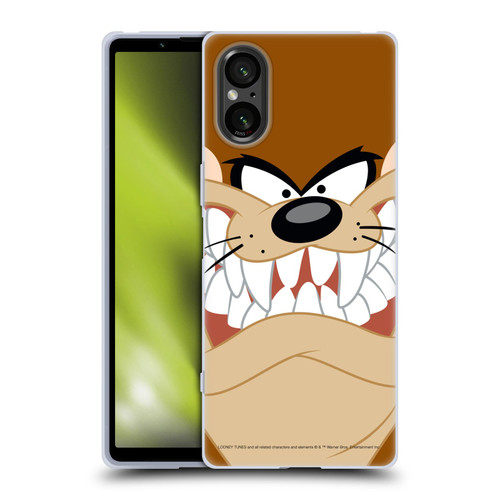 Looney Tunes Full Face Tasmanian Devil Soft Gel Case for Sony Xperia 5 V 5G